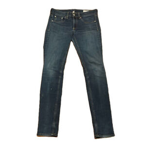 Rag & Bone Bedford Mid Rise Skinny Jeans 27